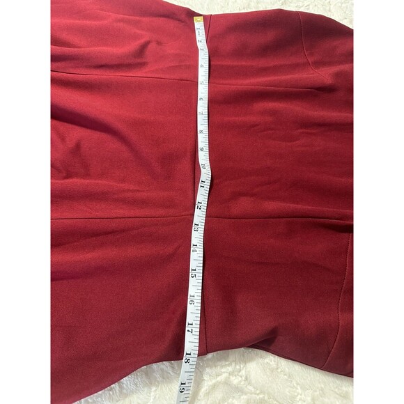 Women Size 2XL Dress Vintage Cocktail Tea Party Dress A-Line Summer Dress Red - Picture 13 of 16